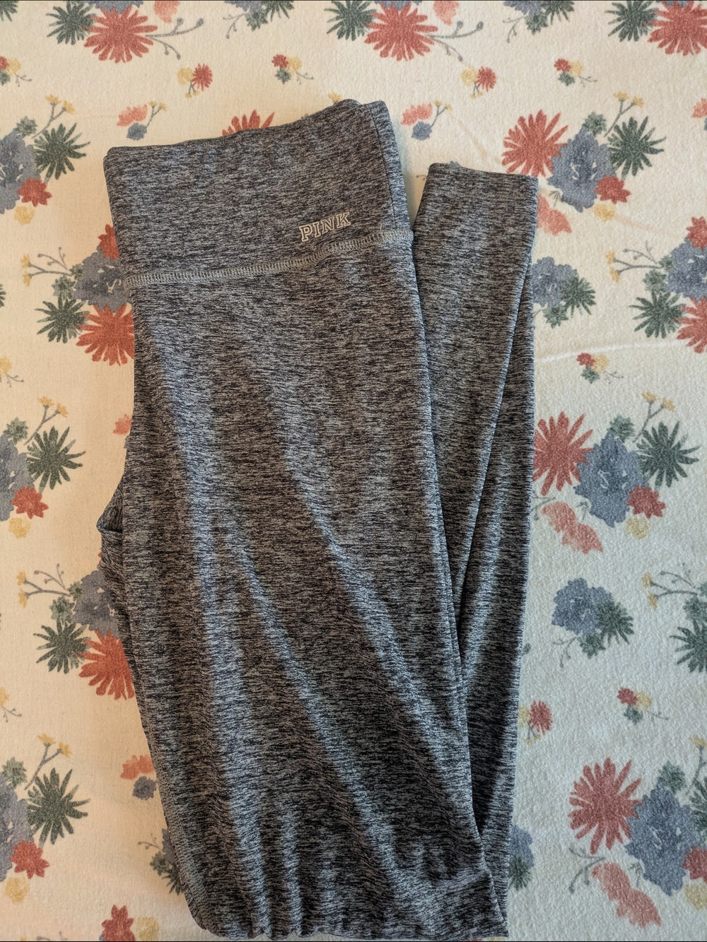 PINK Heathered Gray Leggings